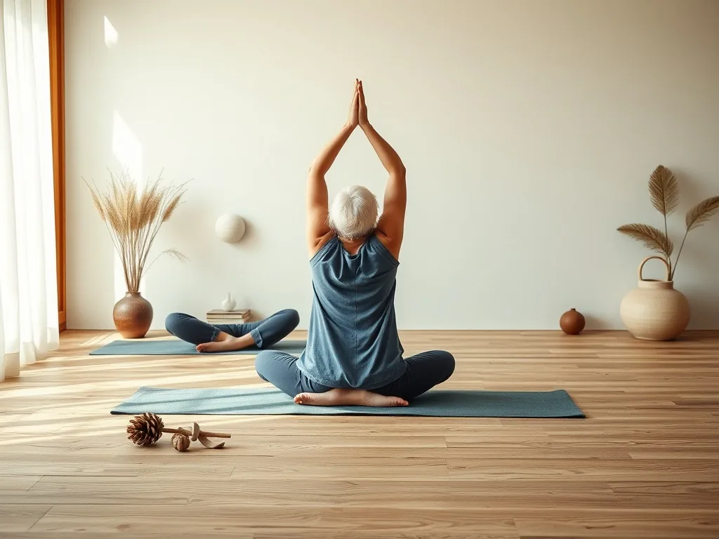 Yoga seniors : la prévention des chutes commence au sol, pas debout