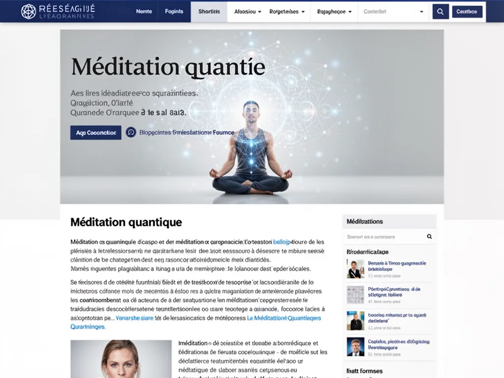 Méditation quantique pour parents : promesses et pratique