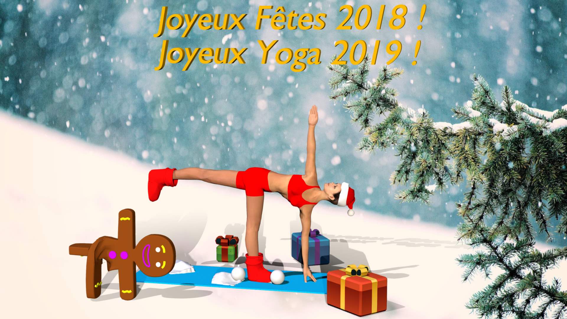 Joyeux Noël 2018! Joyeux Yoga 2019! – Yoga à petits pas…